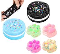 YiMinw 6 Pcs Taba Squishy Set,Squeezeable Fidget Toys to Anxiety Relief, Party Favors, Birthday Gifts for Children and Adults