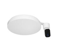 yimmet Ceiling Light Mounted Security Camera 280mm Diameter, UK 230V Compatible UKCA CE, No Extra Wiring Easy Install, 2MP Night Vision PIR, Dual-Mode Power 180 Days Standby for Home Shop Hallway