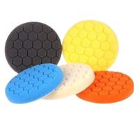 YIMO7 3/4/5/6/7inch Car Polishing Pad Kit Set Self-Adhesive Buffing Waxing Sponge Wool Wheel for Polisher Drill .AT7