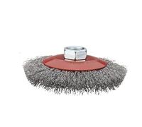 YIMO7 Twisted Steel Wire Wheel M14 Brush Strong Paint Dislodge Rotary Twist Knot Deburring 75mm/95mm/100mm for Metal Angle Grinder .AT7