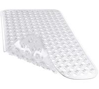 Yimobra Original Bathtub Mat Non Slip, Bath Mats for Tub, Shower Mat with Drain Holes Suction Cups, Machine Washable, BPA, Latex, Phthalate Free, 70 x 40 cm, Clear Blue