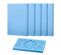 Yimomoyi 5 Pack Foam Board for Crafts, Polystyrene Foam Boards High Density Craft Foam Sheets 20mm Thick Foam Board Rectangle Foamboard for DIY Crafts, Modelling, Sculpture (29x20x2CM)