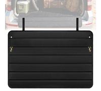 Yimomoyi Car Bumper Protector 38”x25”, Foldable Bumper Protector, Oxford Cloth Dog Guard for Cars Boot, Universal Car Boot Protector Mat for Dogs and Heavy Loads to Prevent Scratches, Black