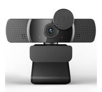 YIMONA Webcam for PC with Microphone - 2K FHD Webcam with Privacy Cover & Mounts, Plug and Play USB Web Camera for Desktop & Laptop Conference, Zoom, Skype, Facetime, Windows, Linux, and macOS