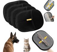 yimuCoLtd 2025 New Double-Sided Electrostatic Pet Hair Removal Glove for Cats & Dogs, Reusable & Washable, Effortlessly Cleans Furniture, Clothing, Carpets, Quick Deshedding Solution. (2PC)