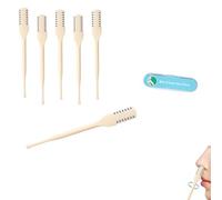 yimuCoLtd 2025 Upgraded 2-in-1 Nose & Ear Hair Trimmer for Men Women, Double Sided 360° Rotating Nasal Hair Cutter & Remover, Safe Painless Grooming Tool with Travel Case (6PC)