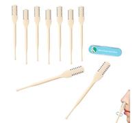 yimuCoLtd 2025 Upgraded 2-in-1 Nose & Ear Hair Trimmer for Men Women, Double Sided 360° Rotating Nasal Hair Cutter & Remover, Safe Painless Grooming Tool with Travel Case (9PC)