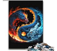 Yin And Yang Adult Jigsaws 2000 Pieces Difficult, Help The Brain Exercise Addictive Toys to Cultivate Patience Perfect Decoration (70x100cm)