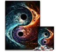Yin And Yang Balance JigsawPuzzle 1000 Pieces for Adults Jigsaw Puzzles Challenging Brain Teaser Relaxing Toy for Teenagers 1000 PCS(75x50cm)