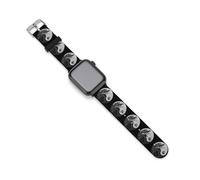 Yin And Yang Black White Tree Silicone Watchbands Compatible for IWatch Straps 38mm 40mm 42mm 44mm