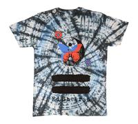 Yin And Yang Butterfly Dye Wash T Shirt Ed Sheeran White M