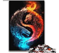 Yin And Yang Dragon Jigsaws Puzzles 2000 Pieces for Teenagers Gifts, Family Entertainment Toys Is Ideal As A Gift for The Whole Family (70x100cm)