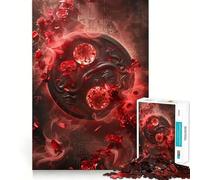 Yin And Yang Jigsaw 1000 Pieces for Adults Memory Fun Game Expert Cutting Craftsmanship Relaxing Indoor Group Activity (50x75cm)