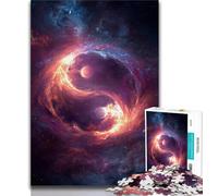 Yin And Yang Jigsaw Puzzles for Adults 1000 Piece Puzzle,for Educational Game Challenge Toy Unique Home Decor And Gifts 50x75cm
