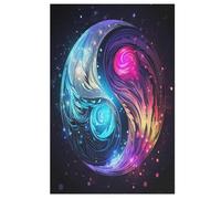 Yin And Yang Jigsaw Puzzles for Adults 1000 Pieces Puzzle Brain Teaser And Children Premium Quality Wooden （78×53cm）