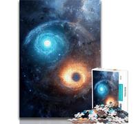 Yin And Yang Jigsaws 1000 Pieces for Adults,Staycation Kill Time Every Piece Is Unique - Challenging Family Fun Game (75x50cm)