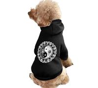 Yin And Yang Mandala Buddhism Dog Hoodie Shirts Pet Clothes for Small Puppy Cat Costume L