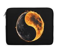 Yin And Yang Total Solar Eclipse Laptop Sleeve Bag Protective Laptop Carrying Case Cover for 10/12/13/15/17 Inch