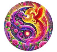 Yin-yang 1000 Piece Jigsaw Puzzle for Women, Men Tai Chi Challenging Puzzles Challenge Games Fun Present & Activity 1000pcs (67.5x67.5cm)