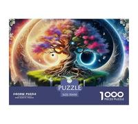 Yin-yang 1000 Piece Jigsaw Puzzles for Adults Challenging for Challenging Family Activity Games Colorful for Home Decor Gifts 70x50cm/1000pcs