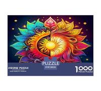 Yin-yang 1000 Piece Jigsaw Puzzles Fun Challenging Modern Tai Chi Classic Educational Games Perfect for Relaxation For Children And Adults Aged 14 And Over 38x26cm/1000pcs