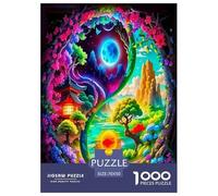 Yin-yang 1000 Pieces Jigsaw Puzzles with Paper Art Home Decors Adults Or Families Fit Educational Games 70x50cm/1000pcs