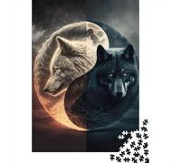 Yin Yang Art Puzzles for Adults 1000 Piece Puzzle for Teenager Age 12 Years Up Christmas Eve Gifts 1000pcs (38x26cm)