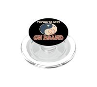 Yin Yang Balance Spiritual Inner Peace Chaos Gift PopSockets PopGrip for MagSafe