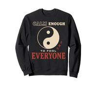 Yin Yang Balance Spiritual Inner Peace Chaos Gift Sweatshirt
