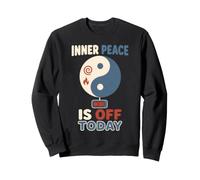 Yin Yang Balance Spiritual Inner Peace Chaos Gift Sweatshirt