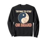 Yin Yang Balance Spiritual Inner Peace Chaos Gift Sweatshirt