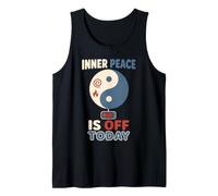 Yin Yang Balance Spiritual Inner Peace Chaos Gift Tank Top