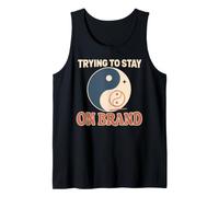 Yin Yang Balance Spiritual Inner Peace Chaos Gift Tank Top