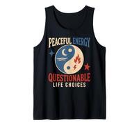 Yin Yang Balance Spiritual Inner Peace Chaos Gift Tank Top
