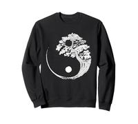 Yin Yang Bonsai Tree Japanese Buddhist Zen Spiritual Sweatshirt