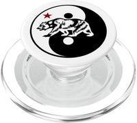 Yin Yang Cal Bear PopSockets PopGrip for MagSafe
