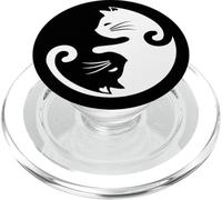 Yin Yang Cat Pop Socket for Phone PopSockets Kitten Yin Yang PopSockets PopGrip for MagSafe
