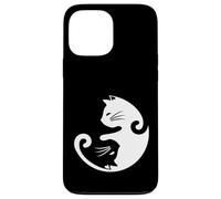 Yin Yang Cat T-Shirt - Zen Balance & Cat Lover Design Case for iPhone 13 Pro Max