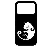 Yin Yang Cat T-Shirt - Zen Balance & Cat Lover Design Case for iPhone 17 Pro