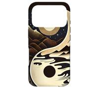 Yin Yang Day & Night Mountains Clouds Celestial Sun Moon Case for iPhone 17 Pro