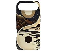 Yin Yang Day & Night Mountains Clouds Celestial Sun Moon Case for iPhone Air