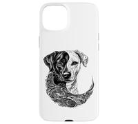 Yin Yang Dog Feng Shui Ying Yang Taoism Zen Buddhism Case for iPhone 15 Plus