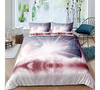 Yin Yang Duvet Cover Aurora Arrow Bedding Set Boho Trippy Psychedelic Art Comforter Cover for Boys Girls Teens Gossip Bedding & Linen Double