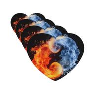yin yang fire water Car Air Freshener Cards for Women Men 4 Pack Cute Car Accessories Long Lasting Scent Car Diffuser Hanging Auto Aromatherapy Tablets Car Fresheners Gifts