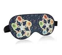 Yin Yang Five Elements Bird Eye Fabric Sleep Mask, Blindfold, Super Smooth Eye Mask