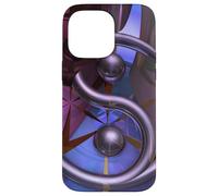 Yin Yang Groove - Abstract Fractal Geometry Design Case for iPhone 14 Pro Max