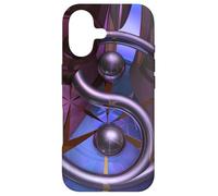 Yin Yang Groove - Abstract Fractal Geometry Design Case for iPhone 17
