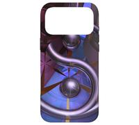 Yin Yang Groove - Abstract Fractal Geometry Design Case for iPhone 17 Pro Max