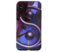 Yin Yang Groove - Abstract Fractal Geometry Design Case for iPhone XS Max