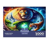 Yin-yang Jigsaw Puzzles Great Gift for Adults 1000 Piece Family Challenging Toys Home Decoration Chinese Style Jigsaw Puzzle for Adults And Kids 70x50cm/1000pcs